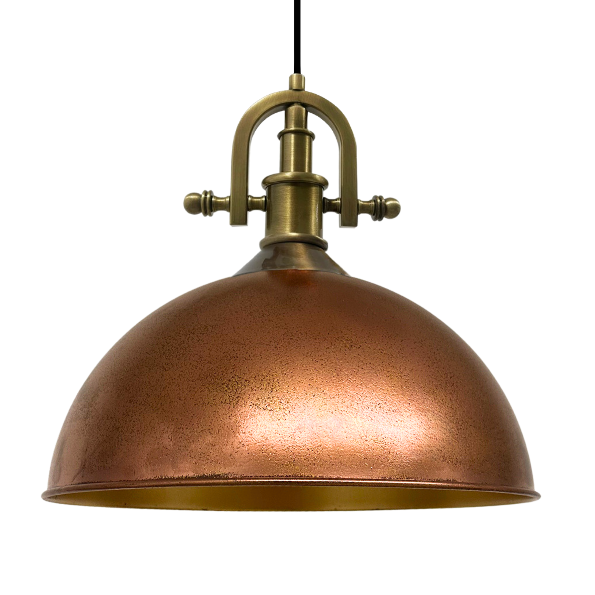 Bamyum Lipeo-Marine Küchenlampe 40 cm, Metall E27 Pendellampe